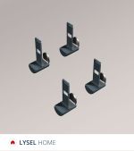 Vorschau SET - Klemmträger Clip LYSEL HOME #1W anthrazit