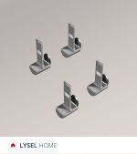 Vorschau SET - Klemmträger Clip LYSEL HOME #1W grau