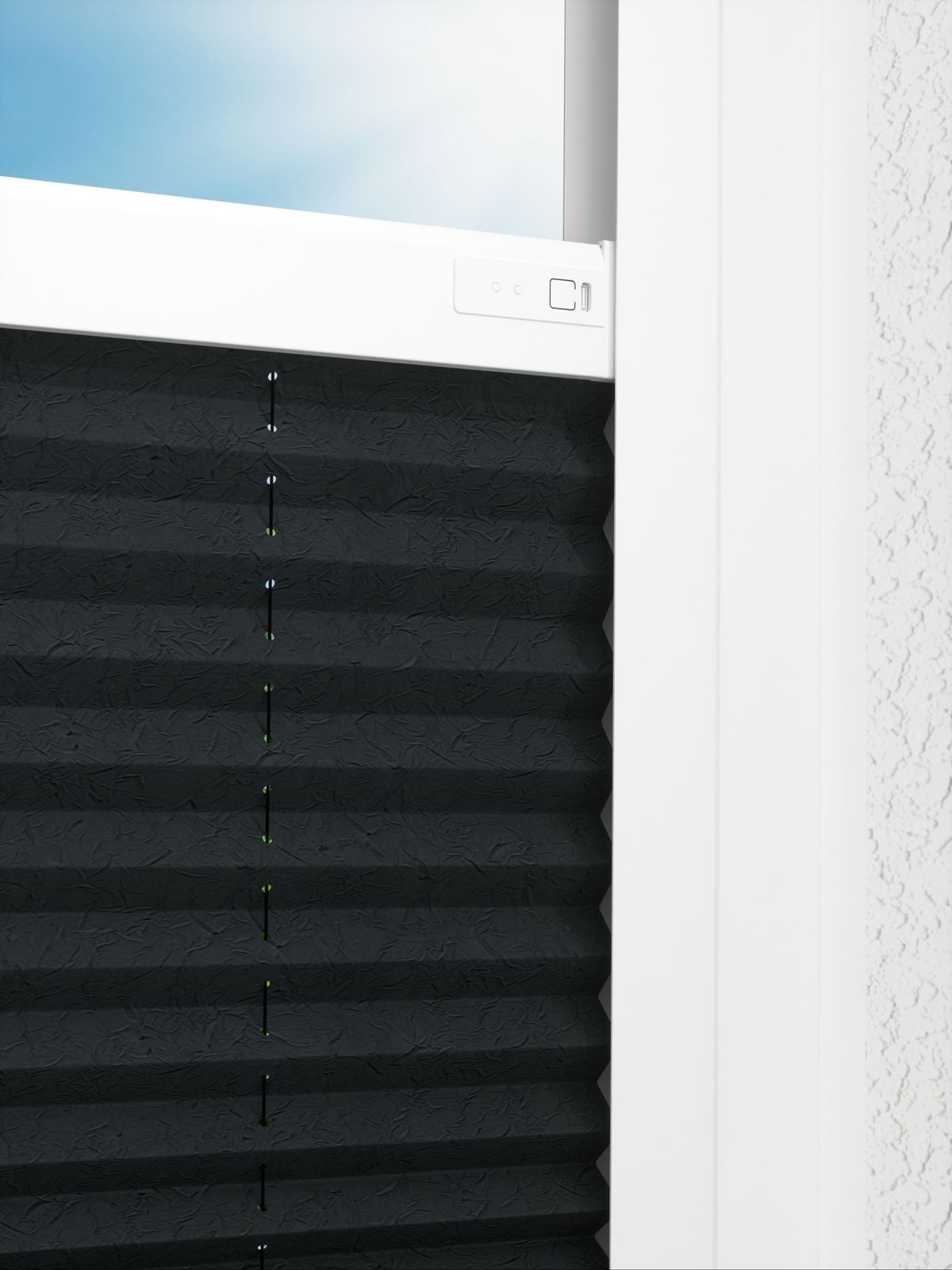 Detailansicht LYSEL HOME Plissee 301A Abelia Pearl