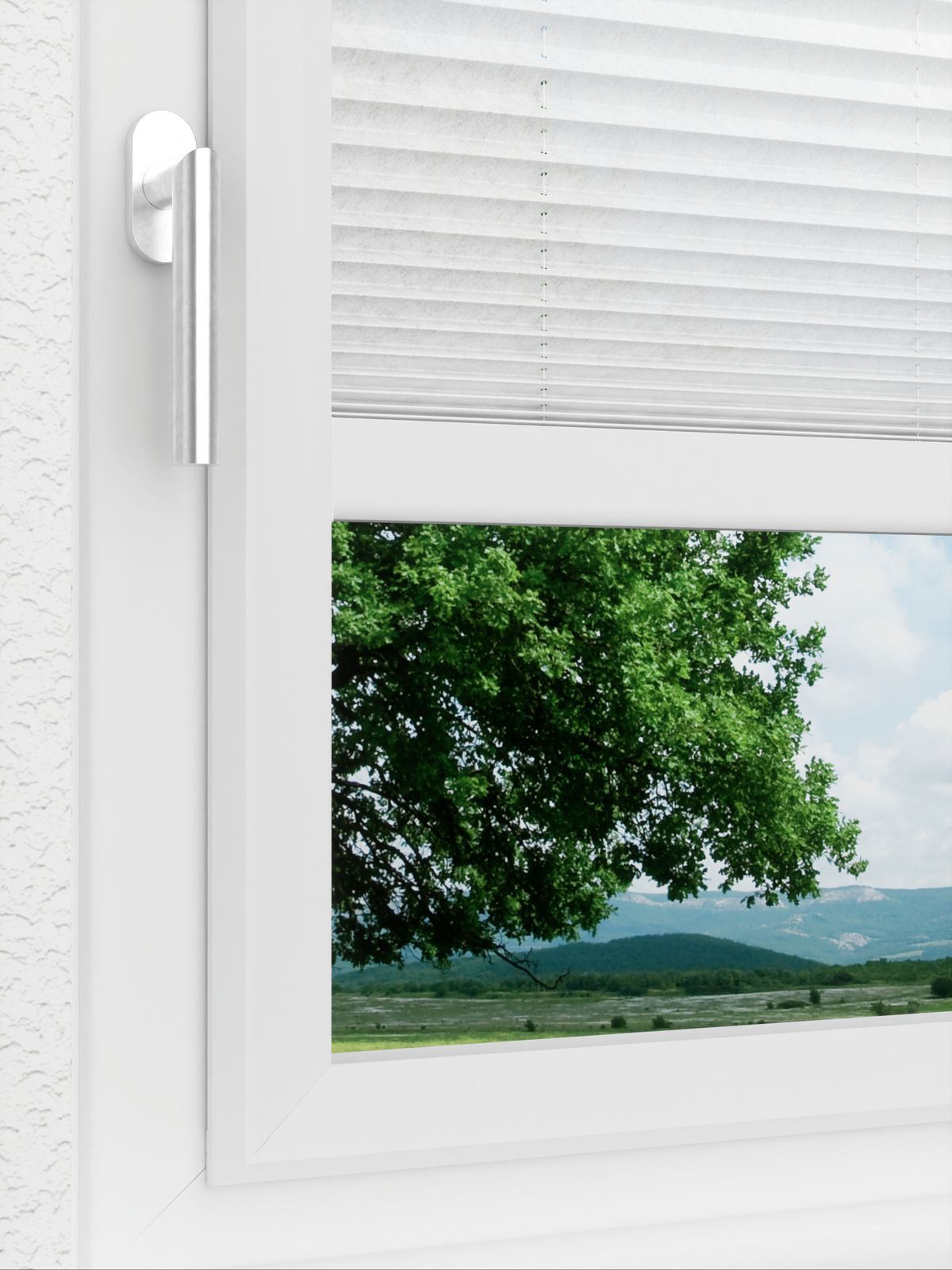 Detailansicht LYSEL HOME Plissee 204A Arum