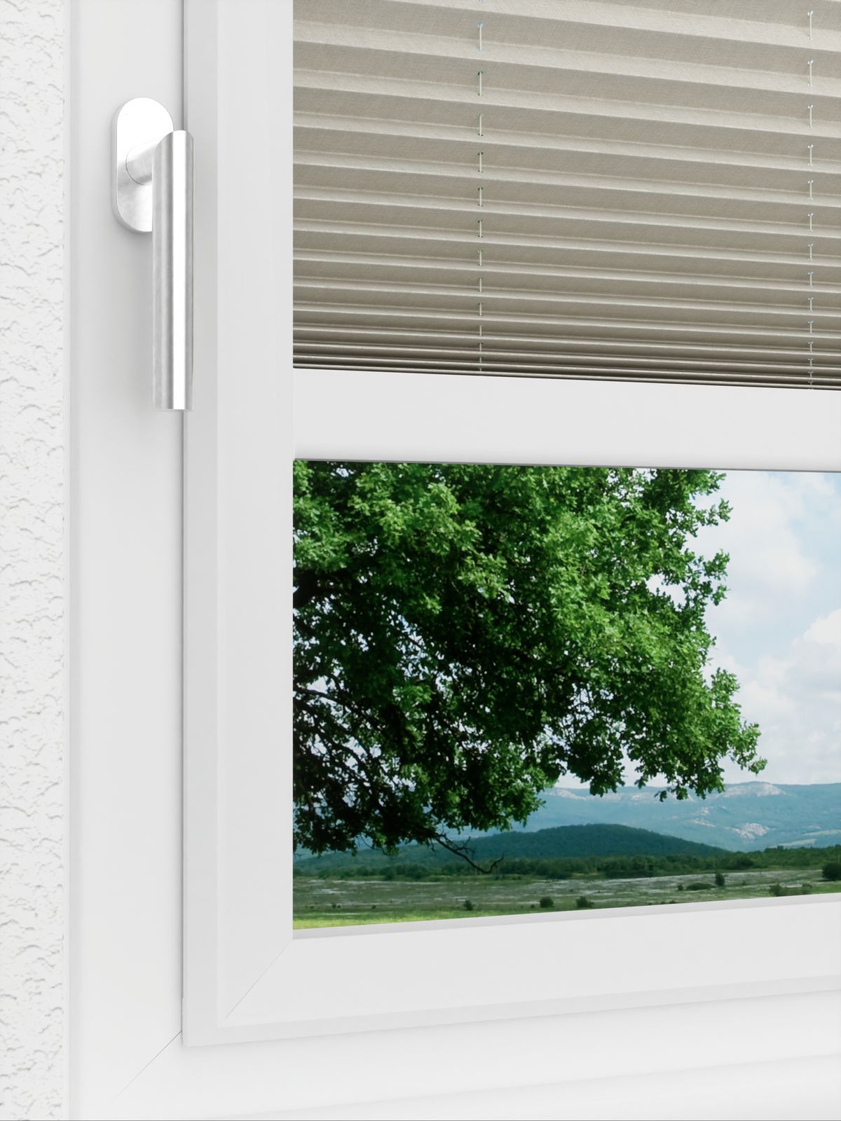 Detailansicht LYSEL HOME Plissee 224A Betula BO