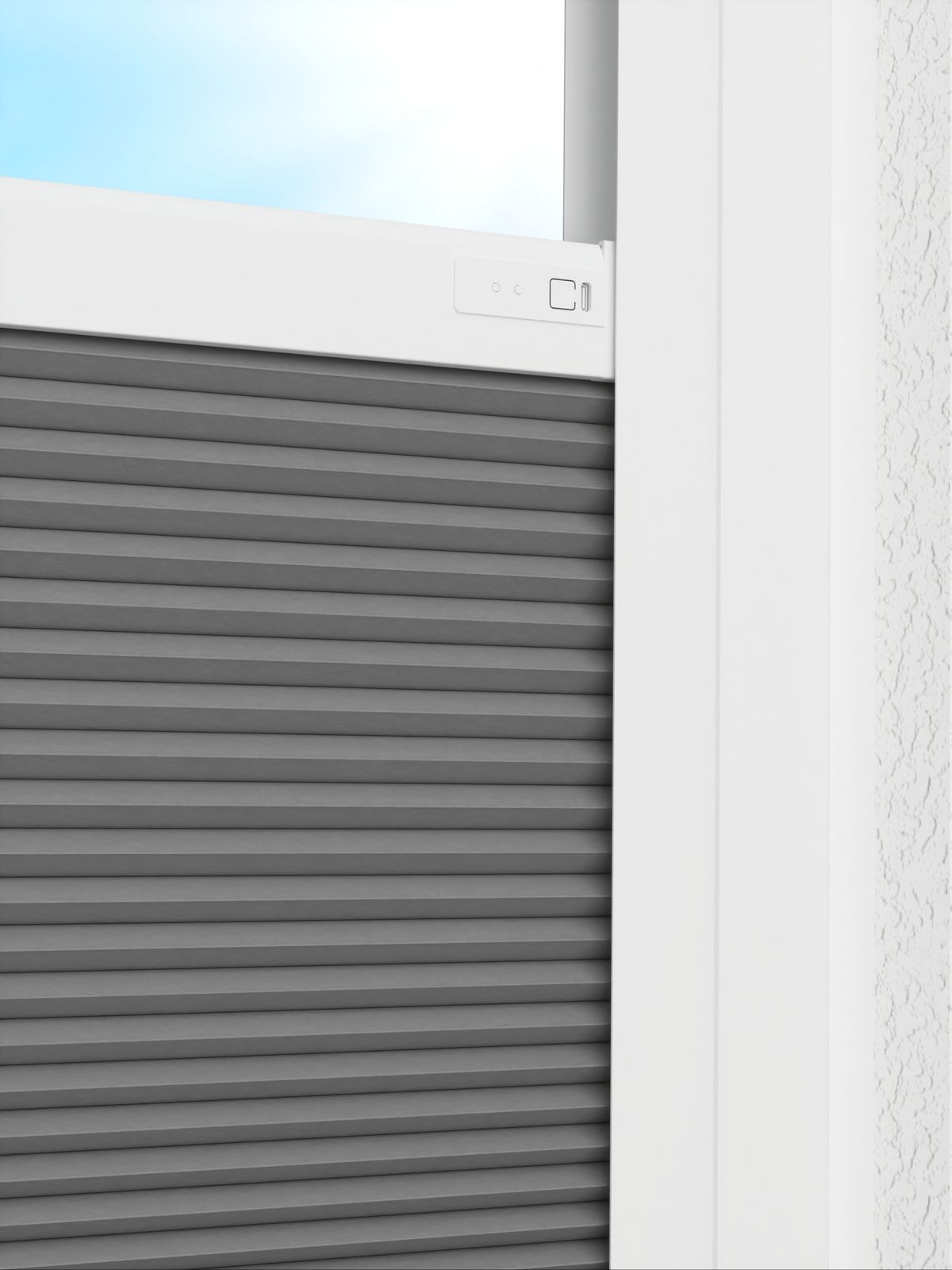 Detailansicht LYSEL HOME Plissee 007A Alba LI Wabe