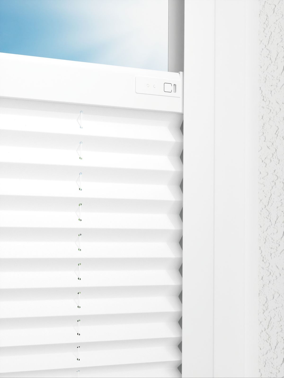 Detailansicht LYSEL HOME Plisségordijn 103B Aralia BO