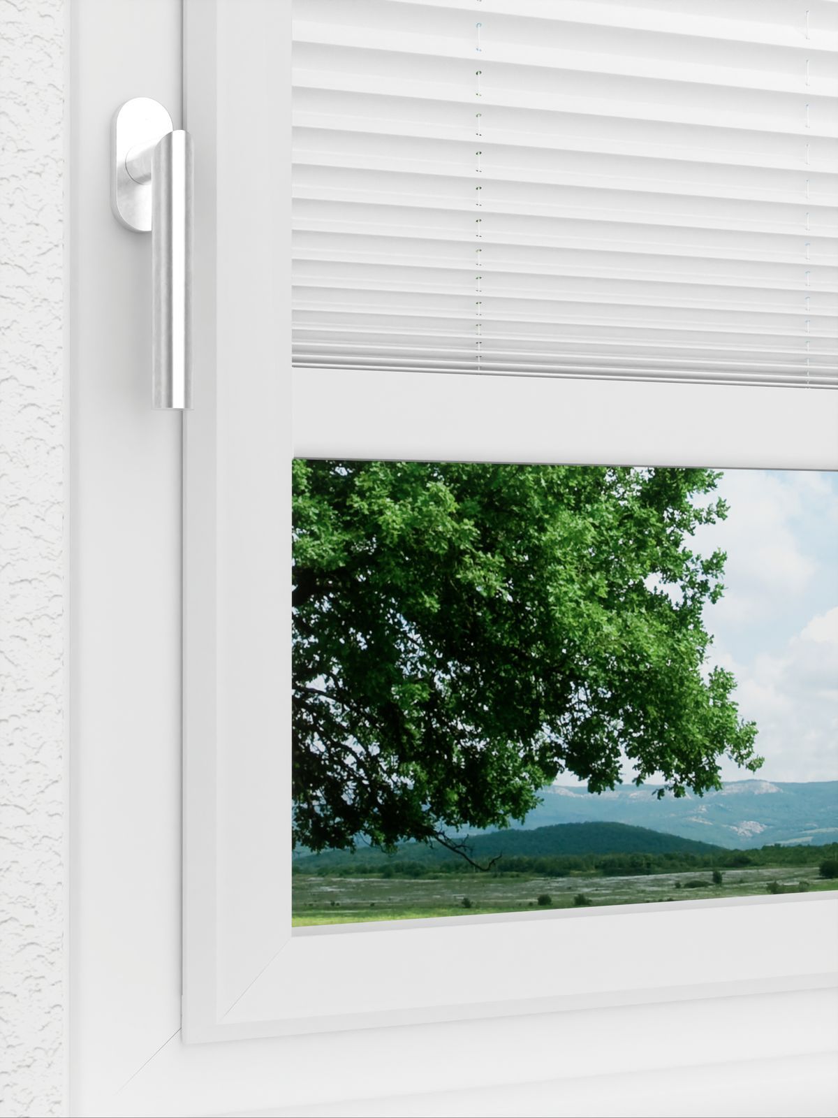 Detailansicht LYSEL HOME Plisségordijn 103B Aralia BO