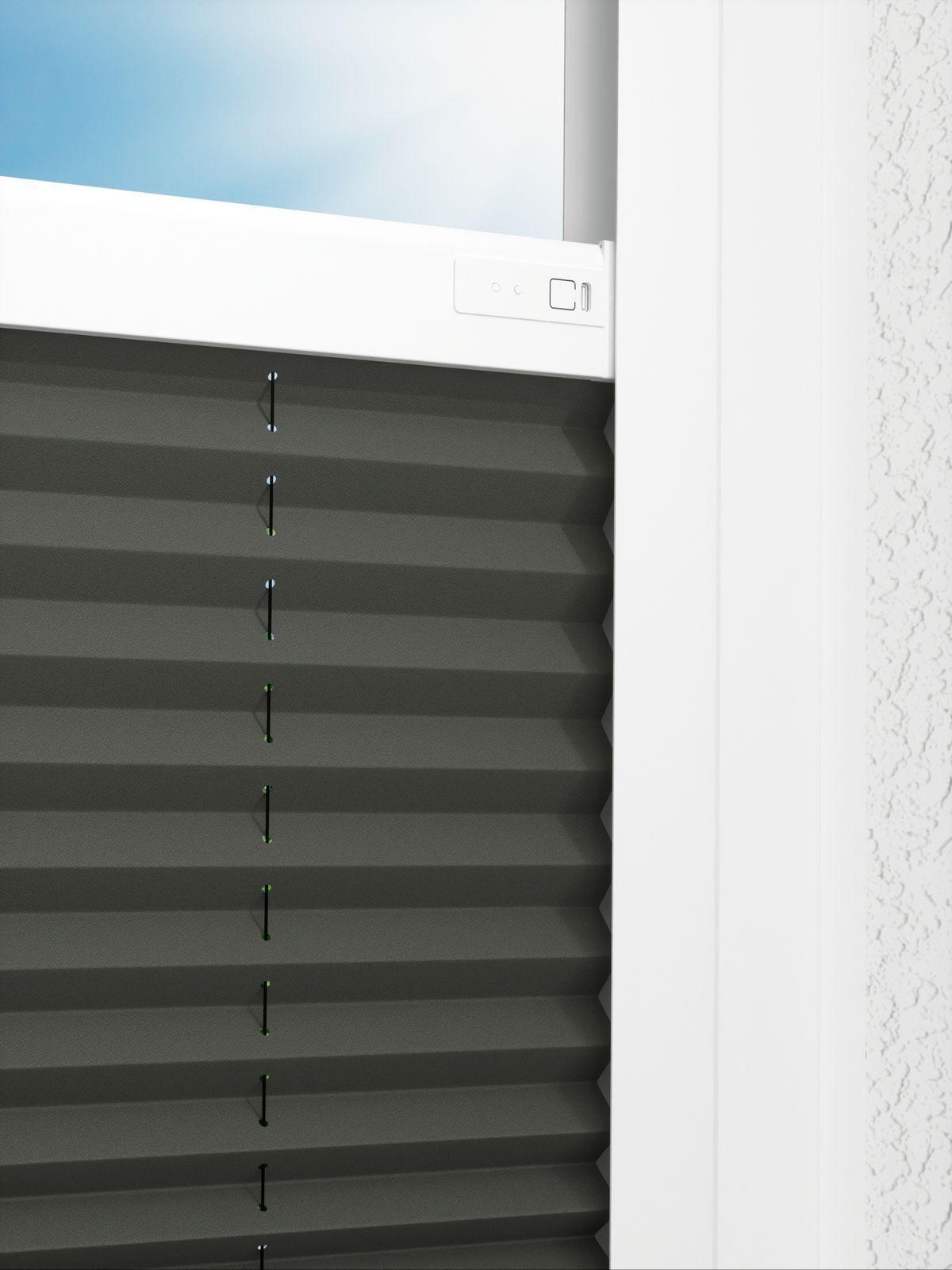 Detailansicht LYSEL HOME Plissee 202B Aralia BO