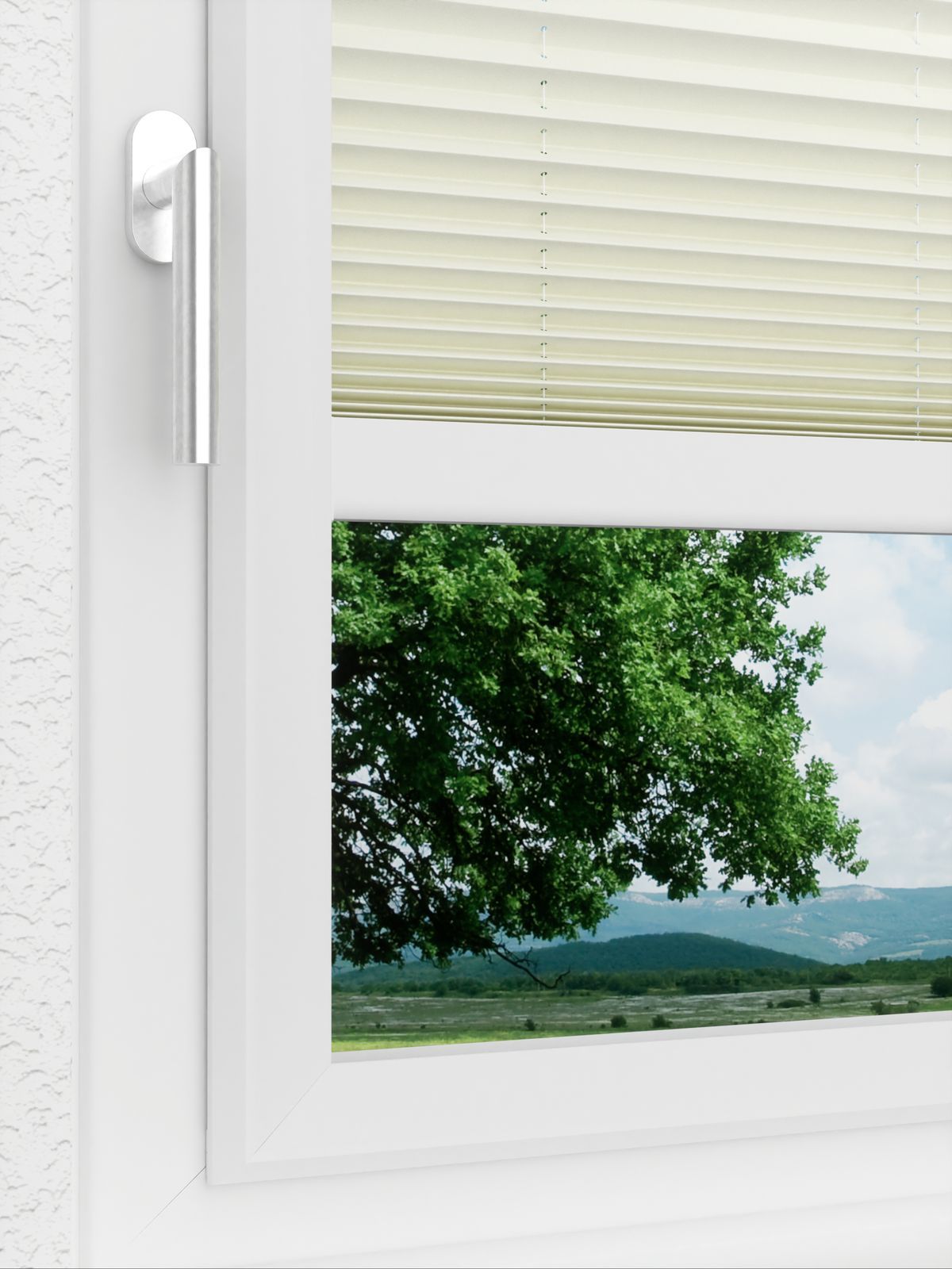 Detailansicht LYSEL HOME Plissee 140B Aralia Pearl