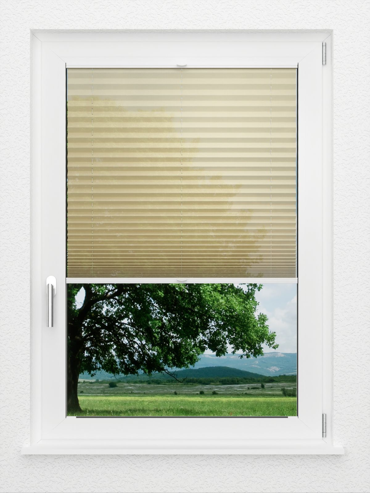 Detailansicht LYSEL HOME Plissee 332A Flame