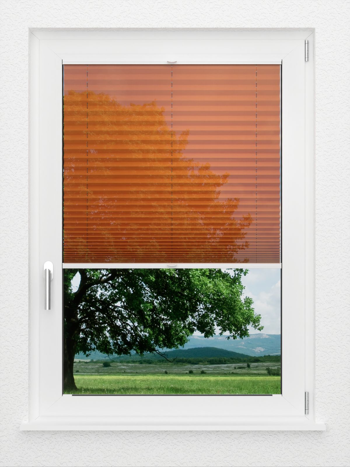 Detailansicht LYSEL HOME Plissee 429A Flame
