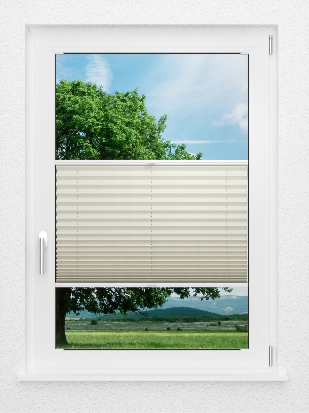 Detailansicht LYSEL HOME Plissee 122A Pinus BO