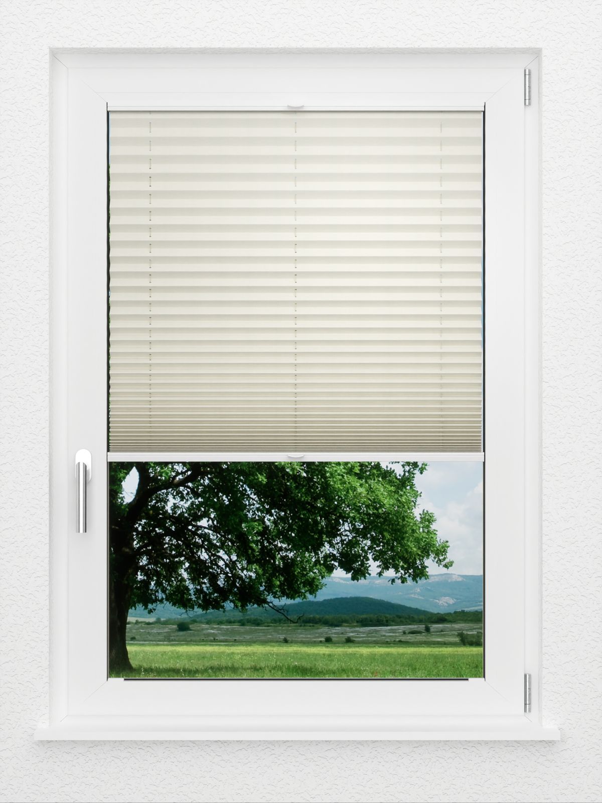 Detailansicht LYSEL HOME Plissee 122A Pinus BO