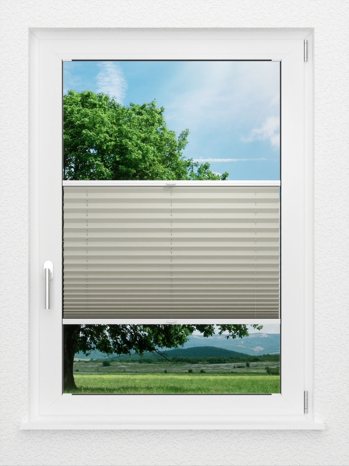 Detailansicht LYSEL HOME Plissee 114A Pinus BO