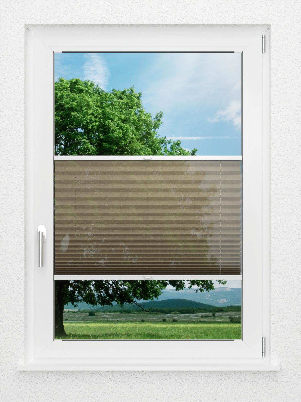 Detailansicht LYSEL HOME Plissee 111A Calluna