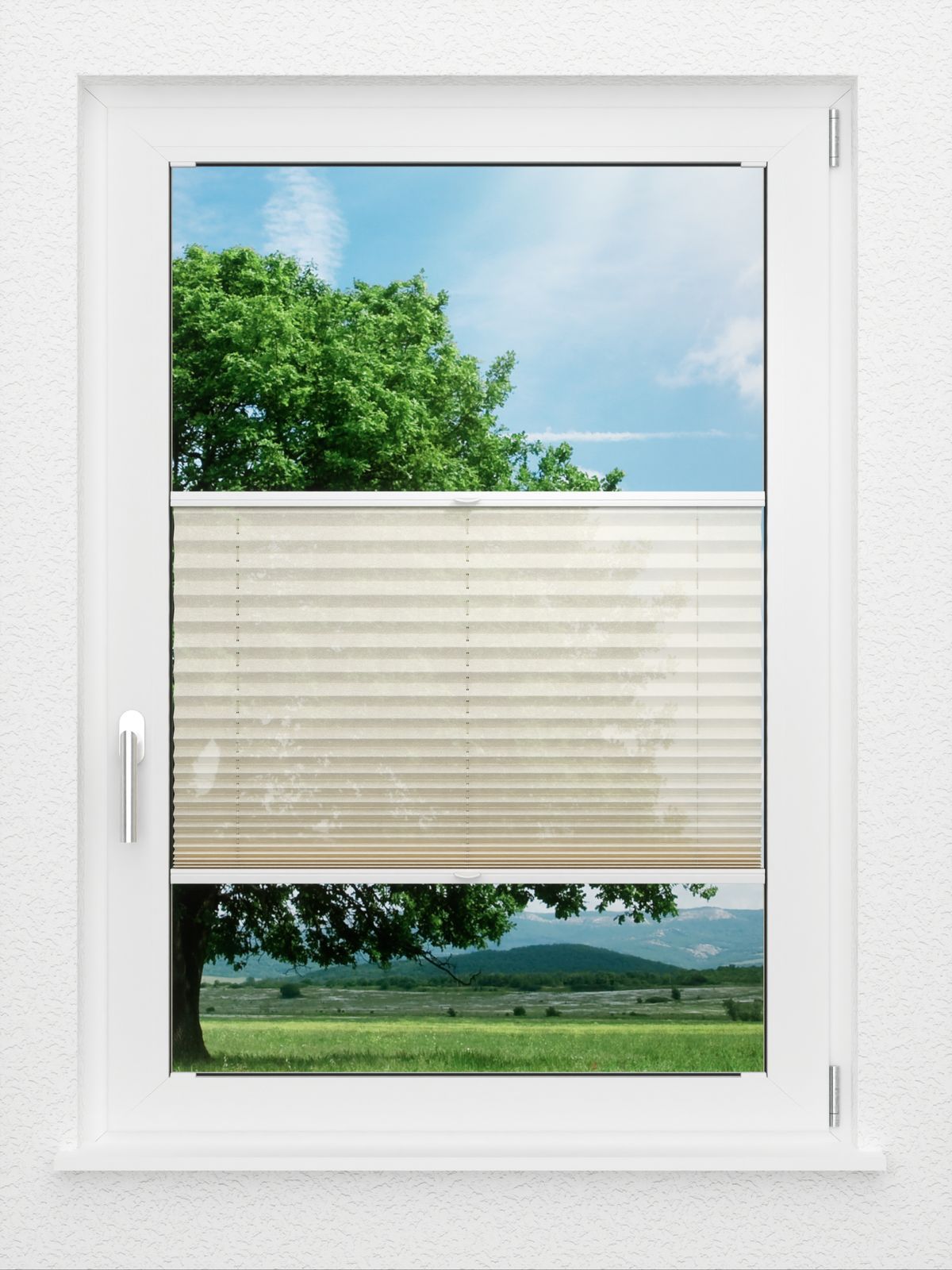 Detailansicht LYSEL HOME Plissee 226A Calluna