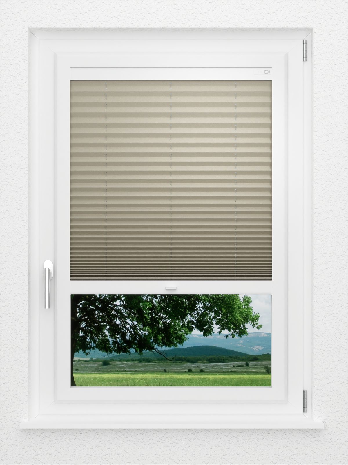 Detailansicht LYSEL HOME Plissee 308A Aloe