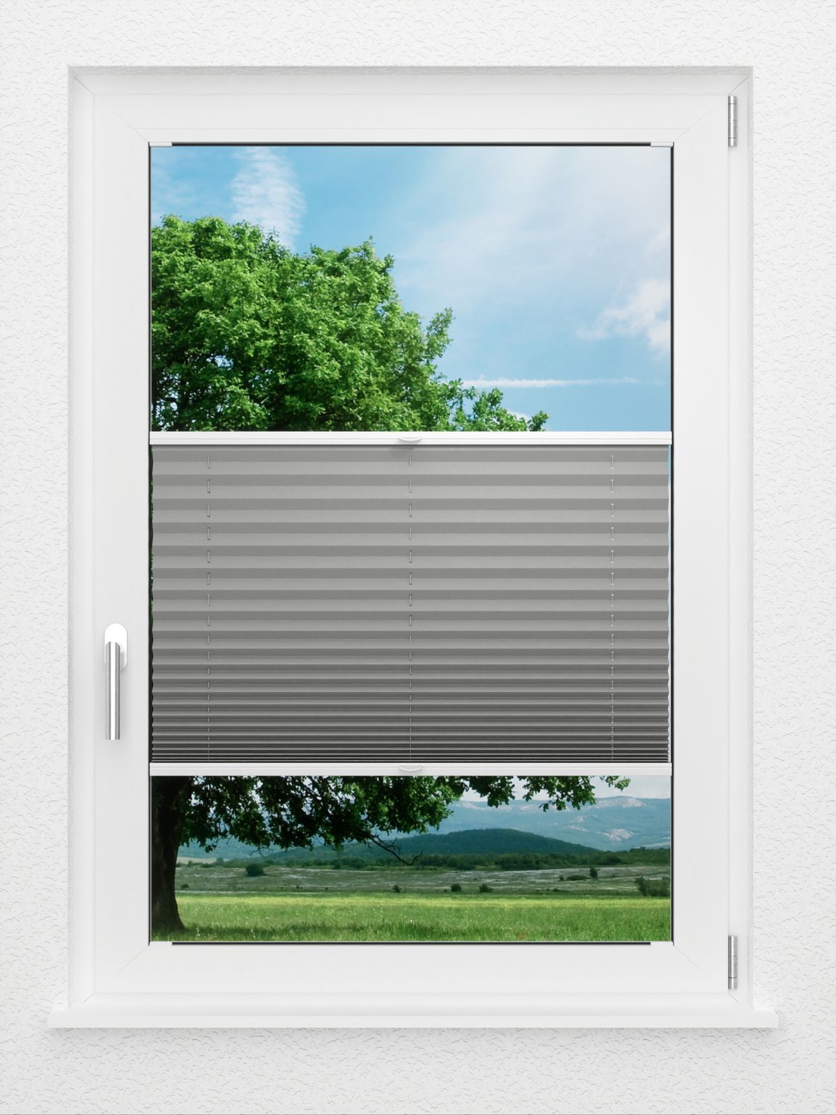 Detailansicht LYSEL HOME Plissee 309A Aloe