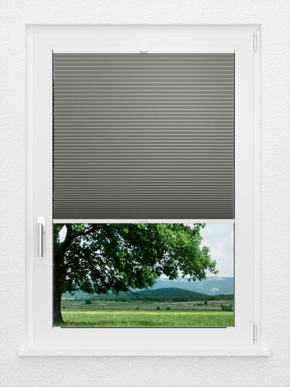 Detailansicht LYSEL HOME Plissee 002A Nana BO Wabe