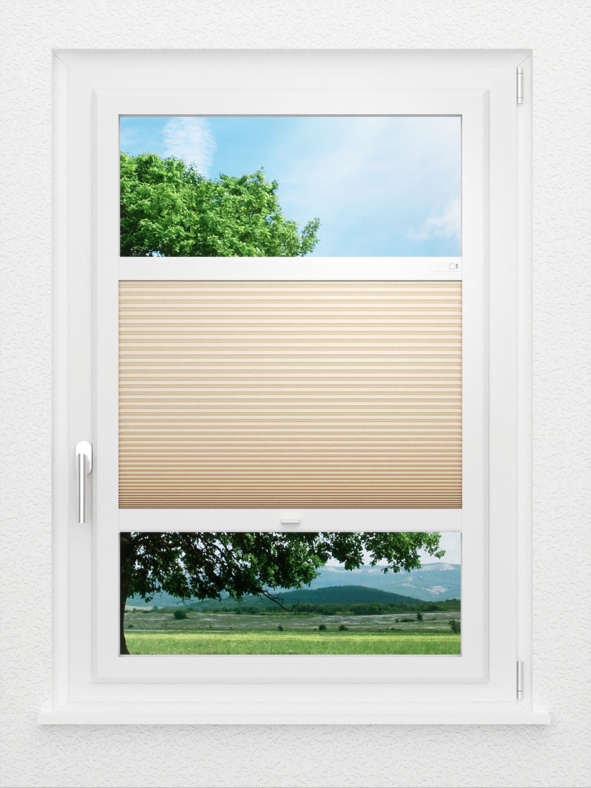 Detailansicht LYSEL HOME Plissee 035A Alba LI Wabe