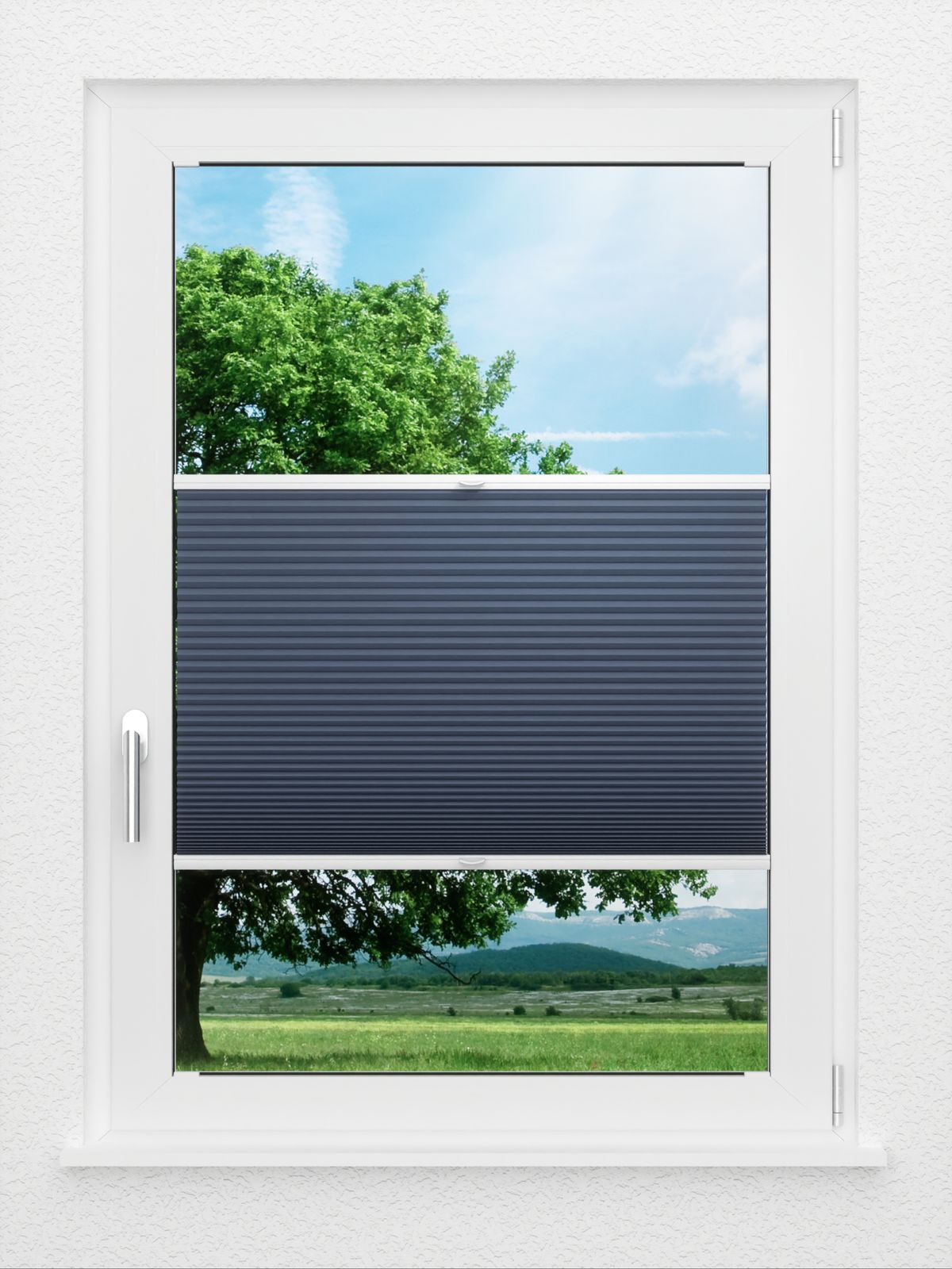 Detailansicht LYSEL HOME Plissee 030A Alba LI Wabe