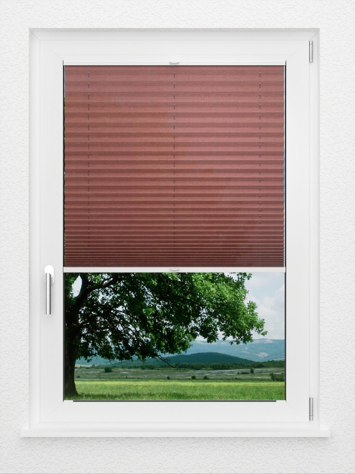 Detailansicht LYSEL HOME Plissee 426A Light Mix
