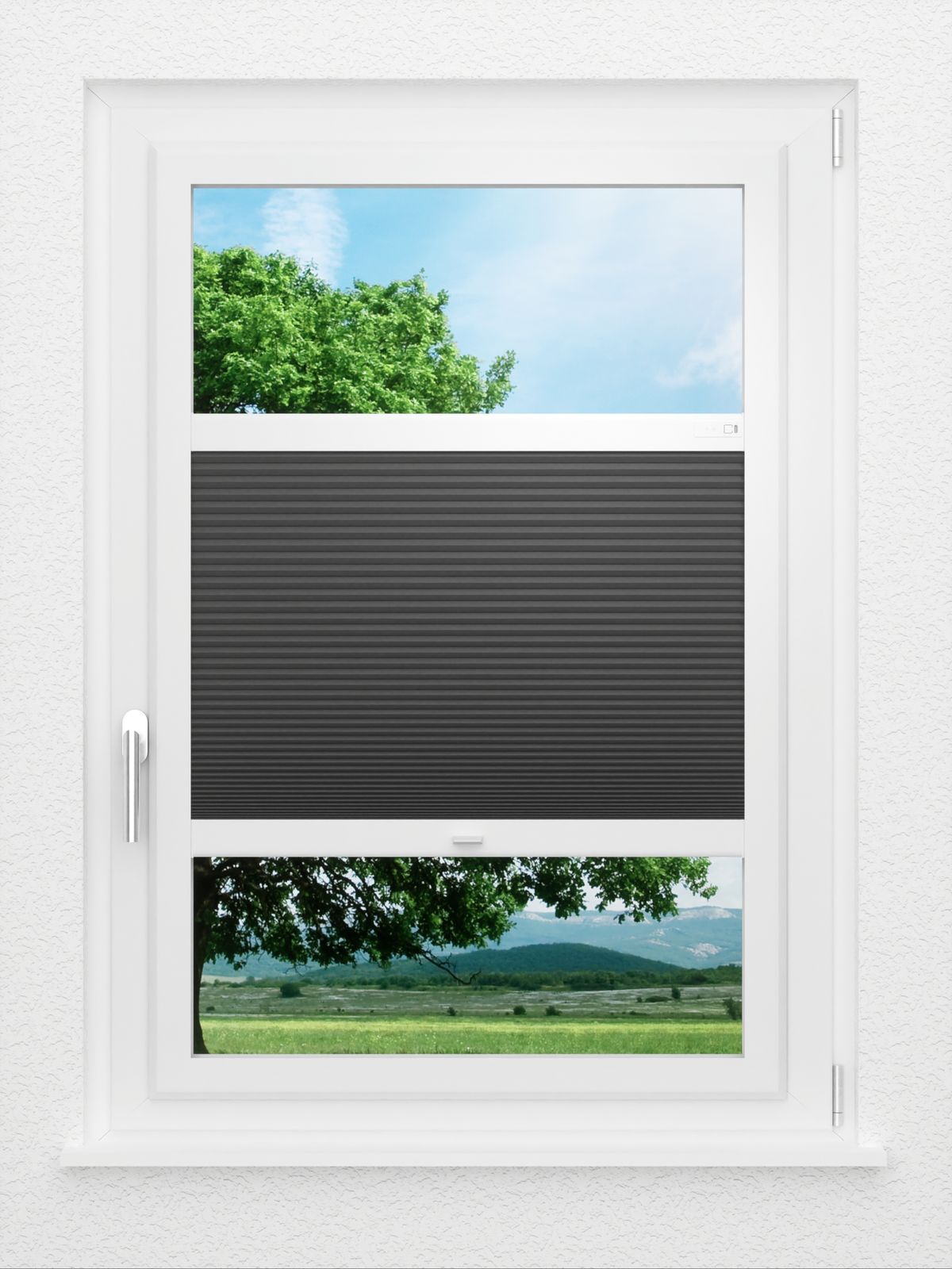 Detailansicht LYSEL HOME Plissee 310A Grid Wabe