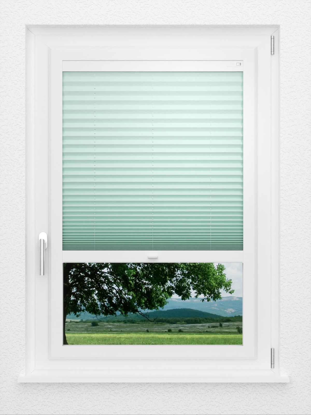 Detailansicht LYSEL HOME Plissee 333A Dark Crepe
