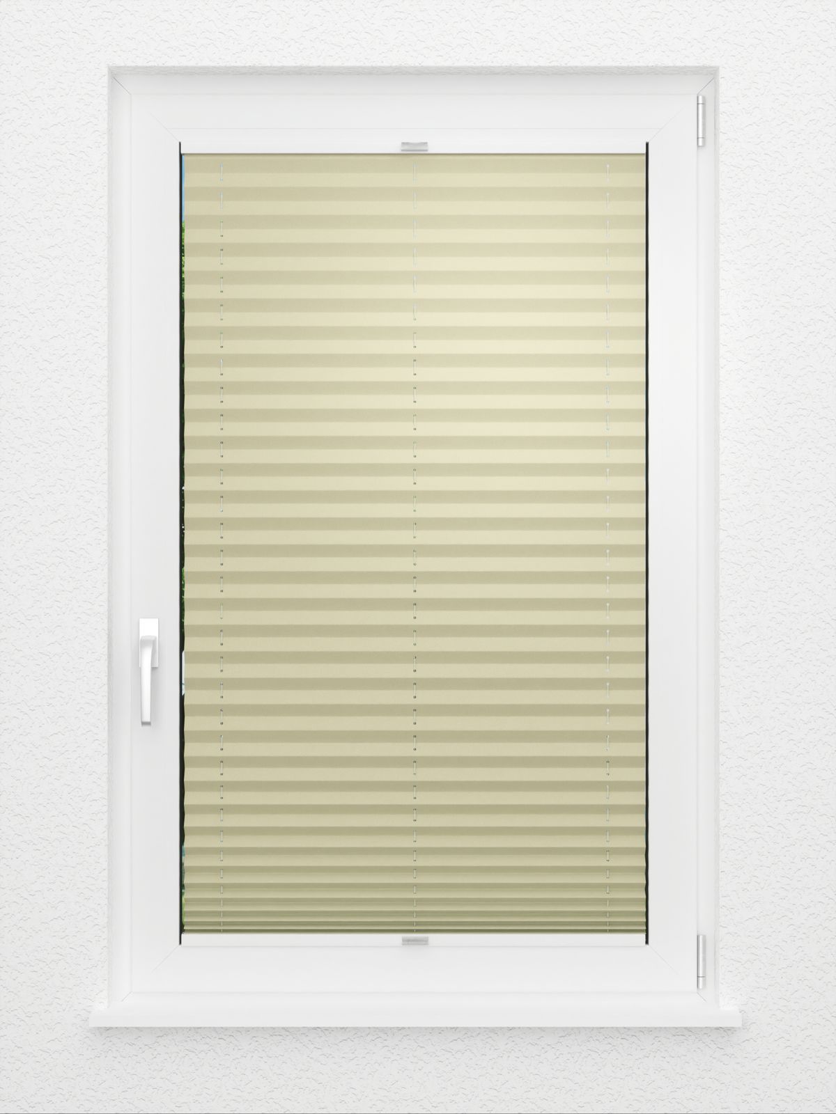 Detailansicht Plissee Krepp Black Out 4101.1320