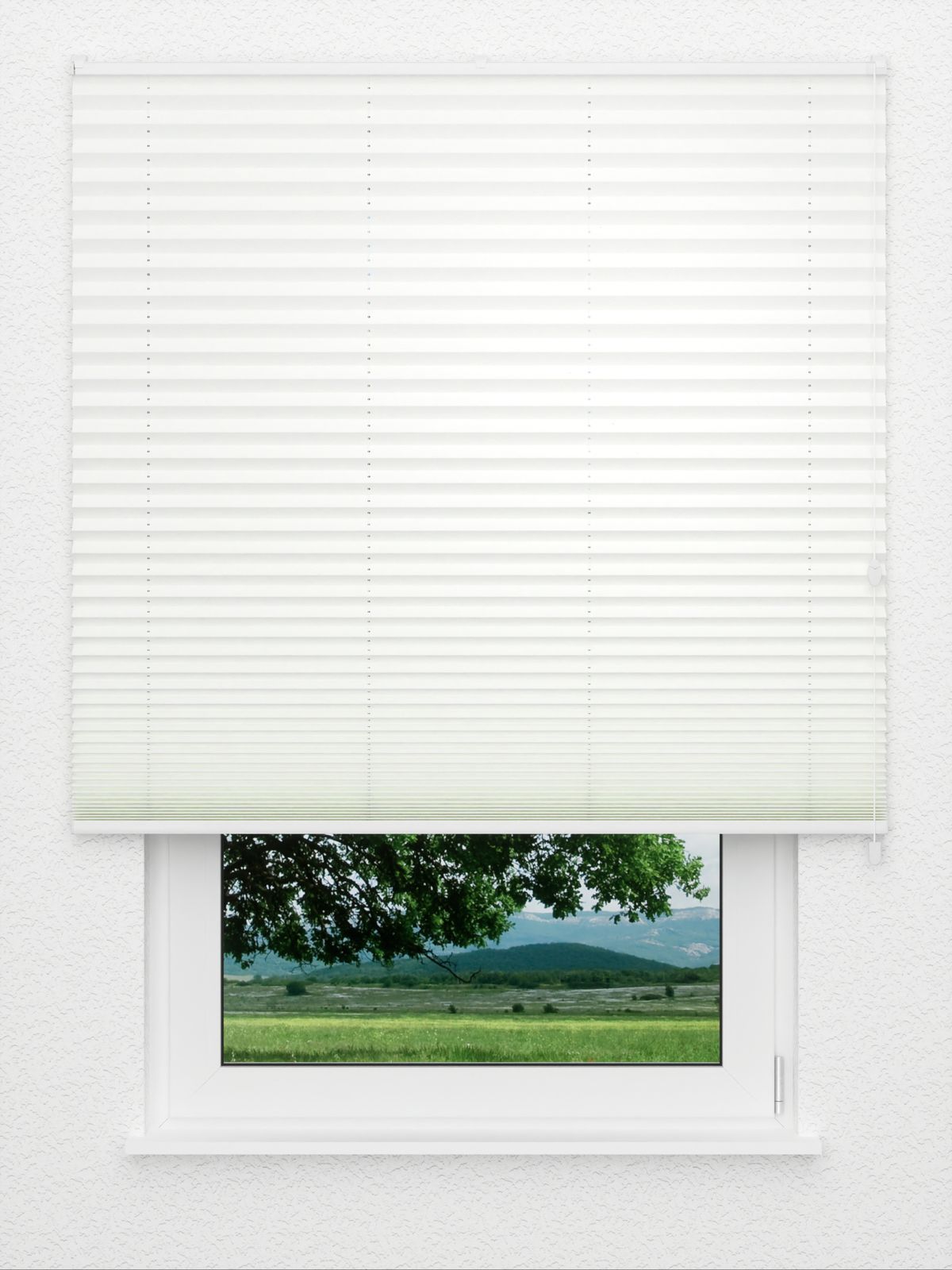 Detailansicht Plissee Crush Light 6502.1620