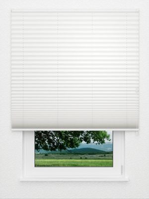 Plissee Krepp B1 1001.1104 Fensteransicht