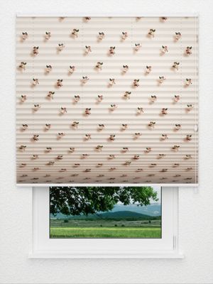 Plissee Engel 3402.8652 Fensteransicht