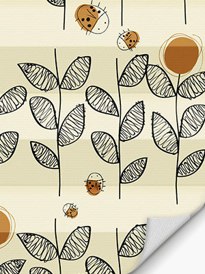 Stoff Plissee Maßanfertigung Beetleworld 03.613