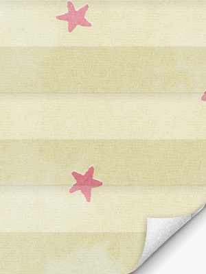 Stoff Plissee Maßanfertigung Little Star 12.683