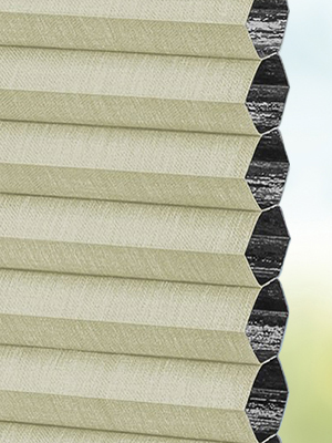 Stoff Plissee Maßanfertigung DUETTE® Florencia Blackout 91.429