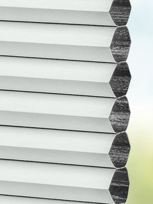 Stoff Plissee Maßanfertigung DUETTE® Perea Blackout 12.729