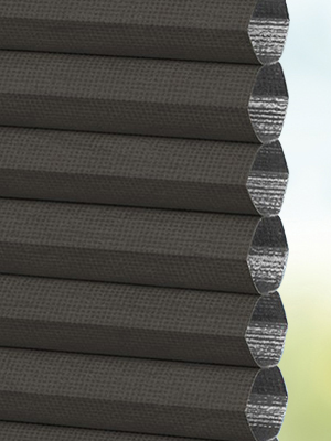 Stoff Plissee Maßanfertigung DUETTE® Peonia Blackout 50.929