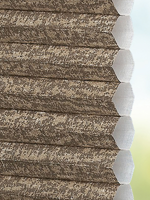 Stoff Plissee Maßanfertigung DUETTE® Florencia Metallic 21.349