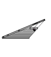 Tenda plissettata da giardino d'inverno Decomatic P 3636