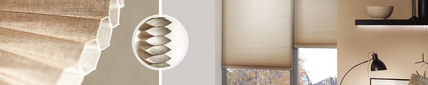 Tende plissettate a nido d'ape Handelsring.com - Banner